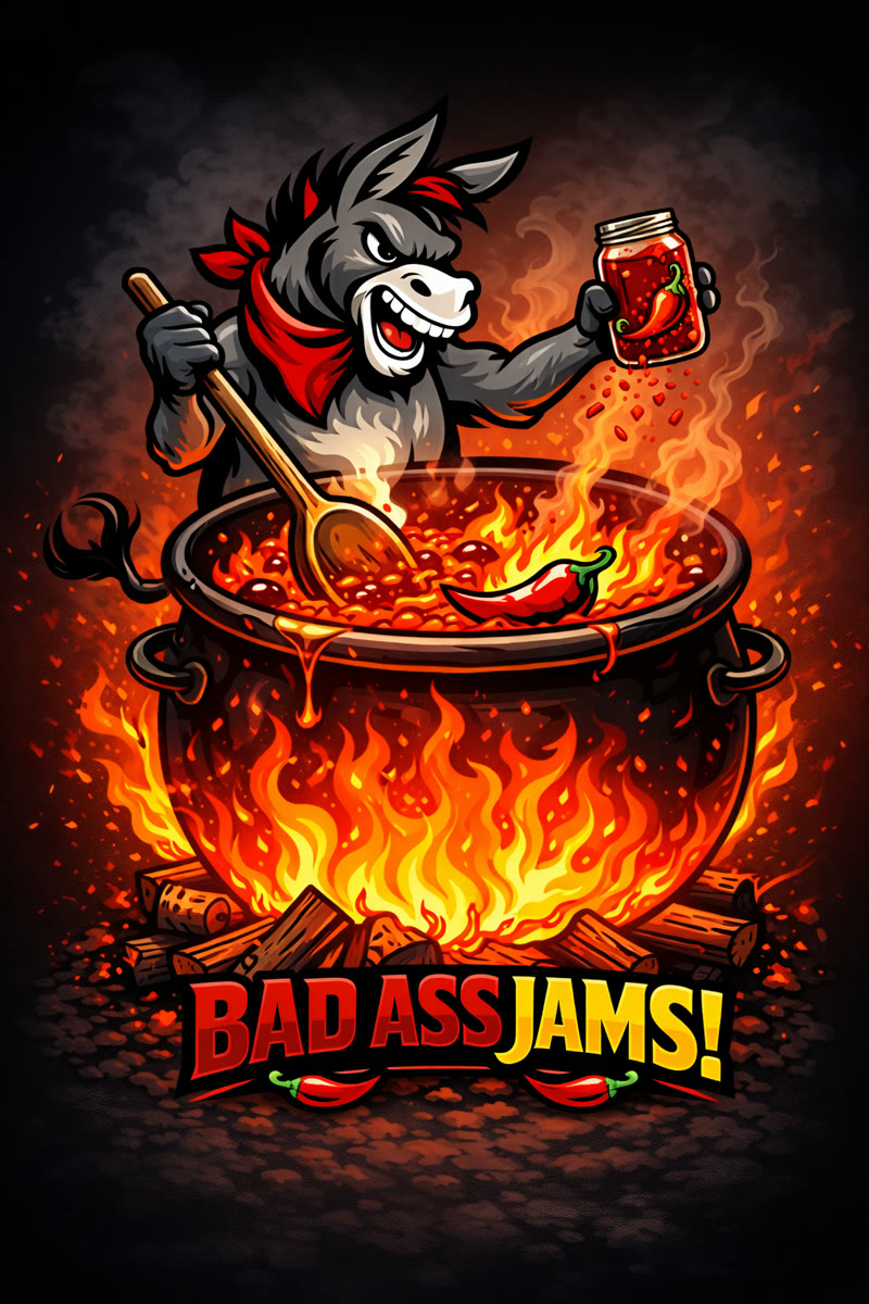 Making jam in Harmony, PA